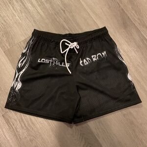 Lost Hills x Sad Boyz Black  Shorts Size Medium